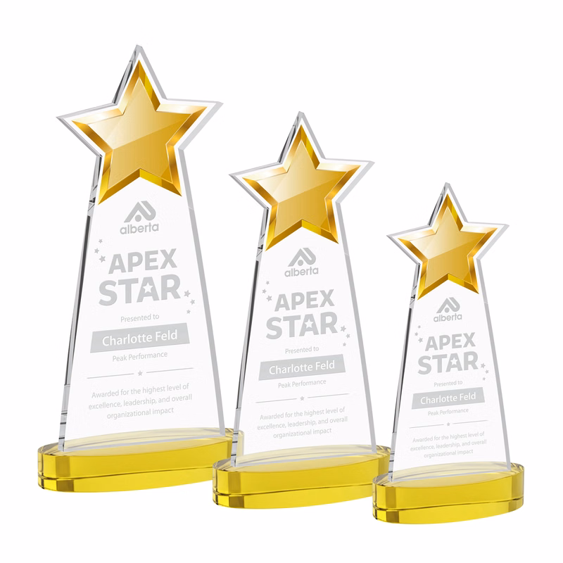 Starlite Award on Alberton Base - Gold