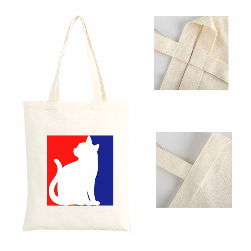 Reusable Polyester Cotton Canvas Tote Bags