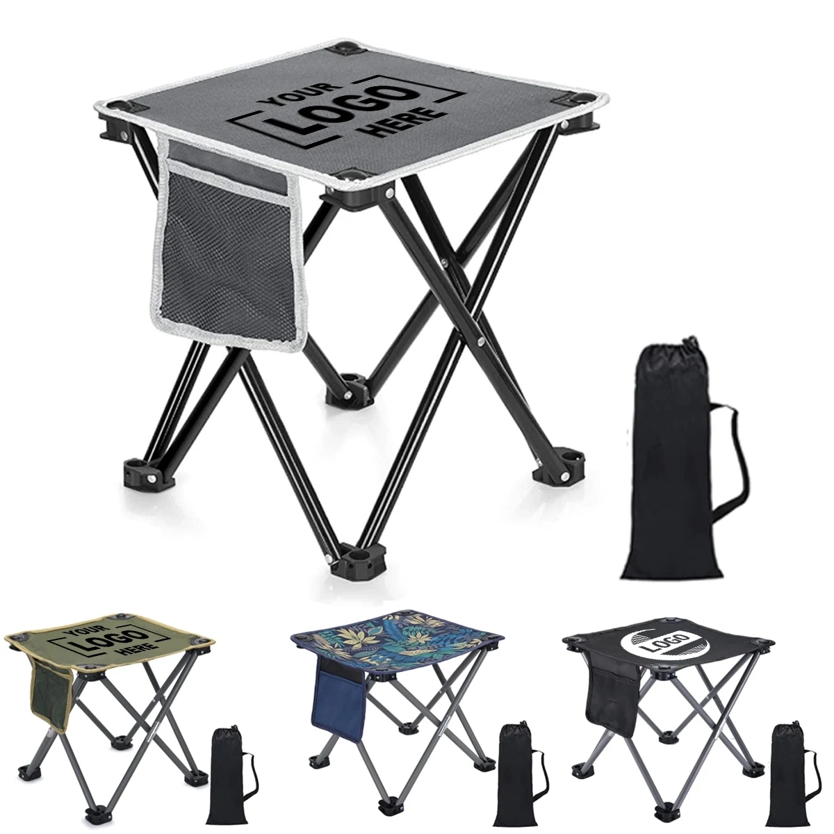 Custom Heavy Duty Outdoor Portable Folding Camping Stool 1