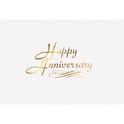 Happy Anniversary Note Card 1
