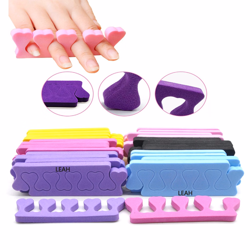 Soft Foam Finger Toe Separator Nail Art Pedicure Tools