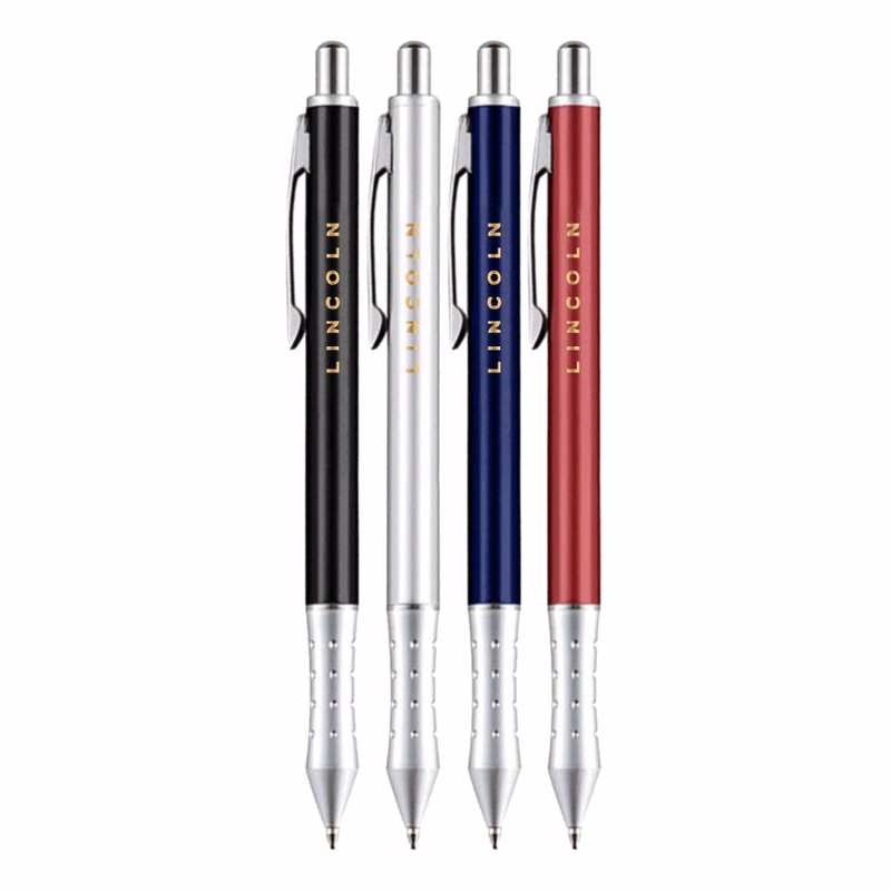 Union Printed - Felix Solid Brass Click Metal Pen