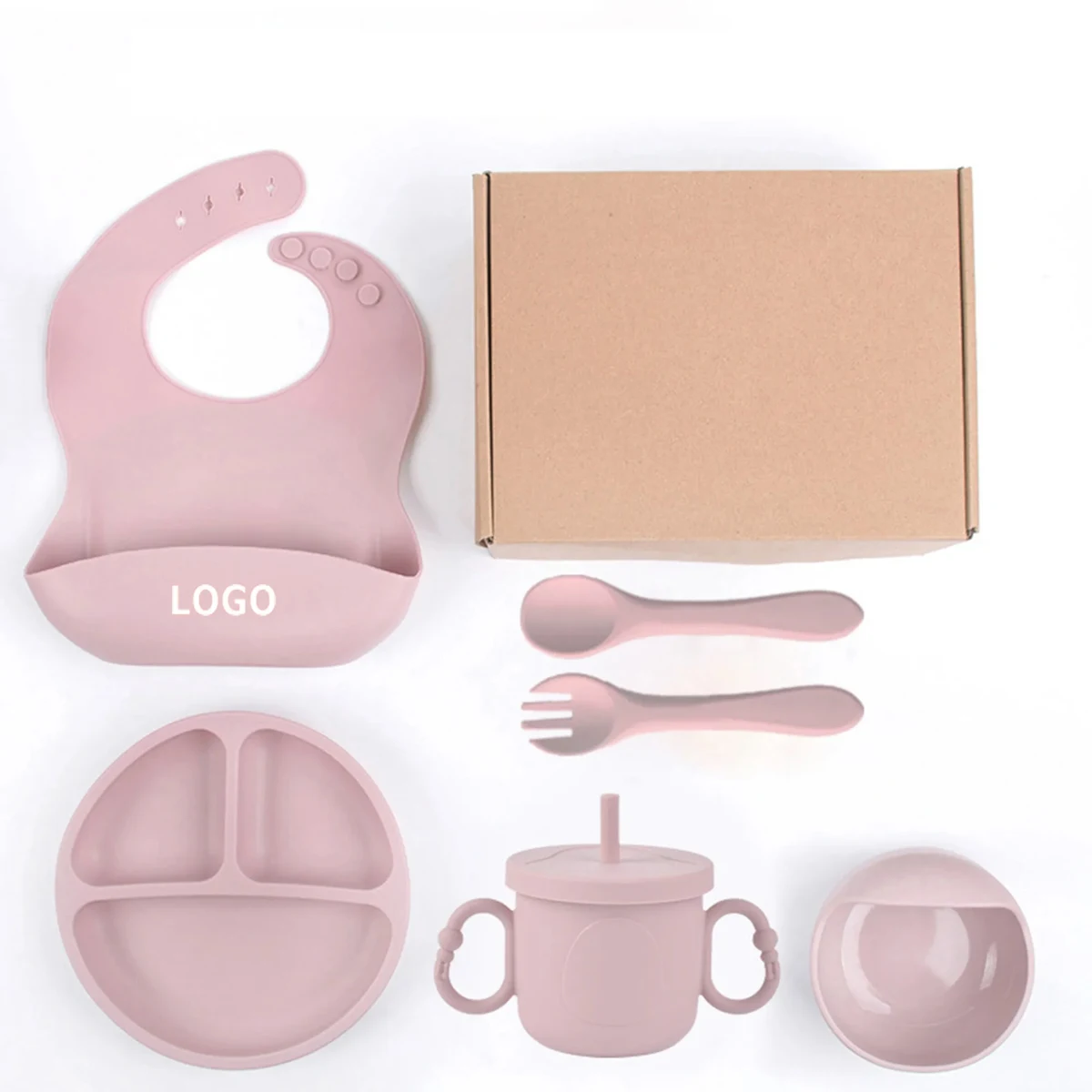 Complete Silicone Baby Feeding Set 1