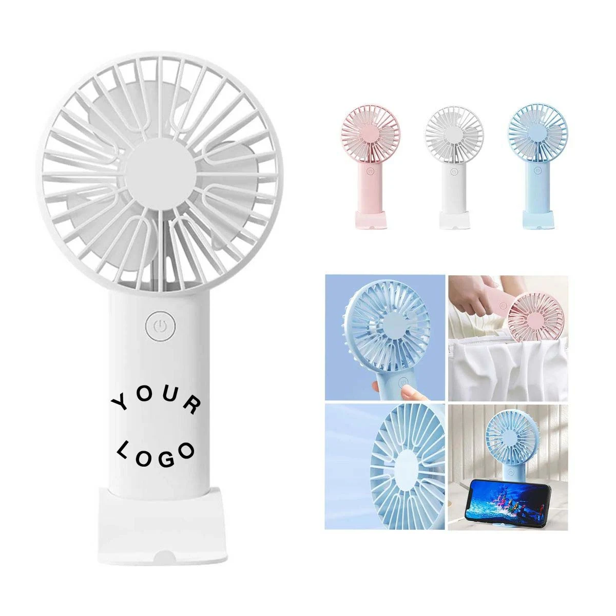Portable Fan with Safety Mesh and Quiet Operation 1