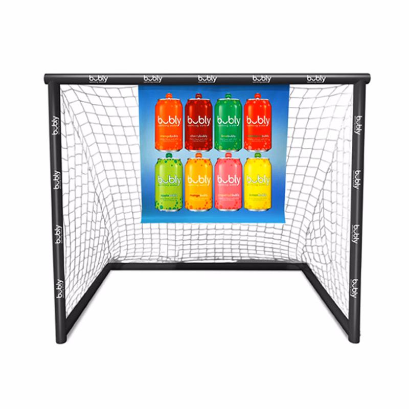 POP Hockey/Soccer Goal Display (48" x 42") with Hanging Sign
