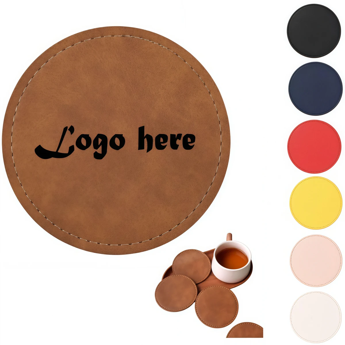 Customizable PU Coaster 1