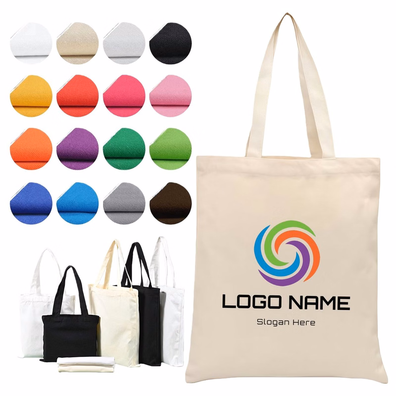 Durable Grocery Canvas Tote Bag