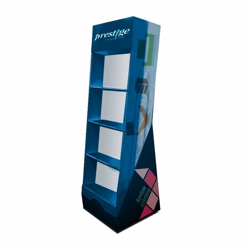 Tiered Recyclable store Display,5'