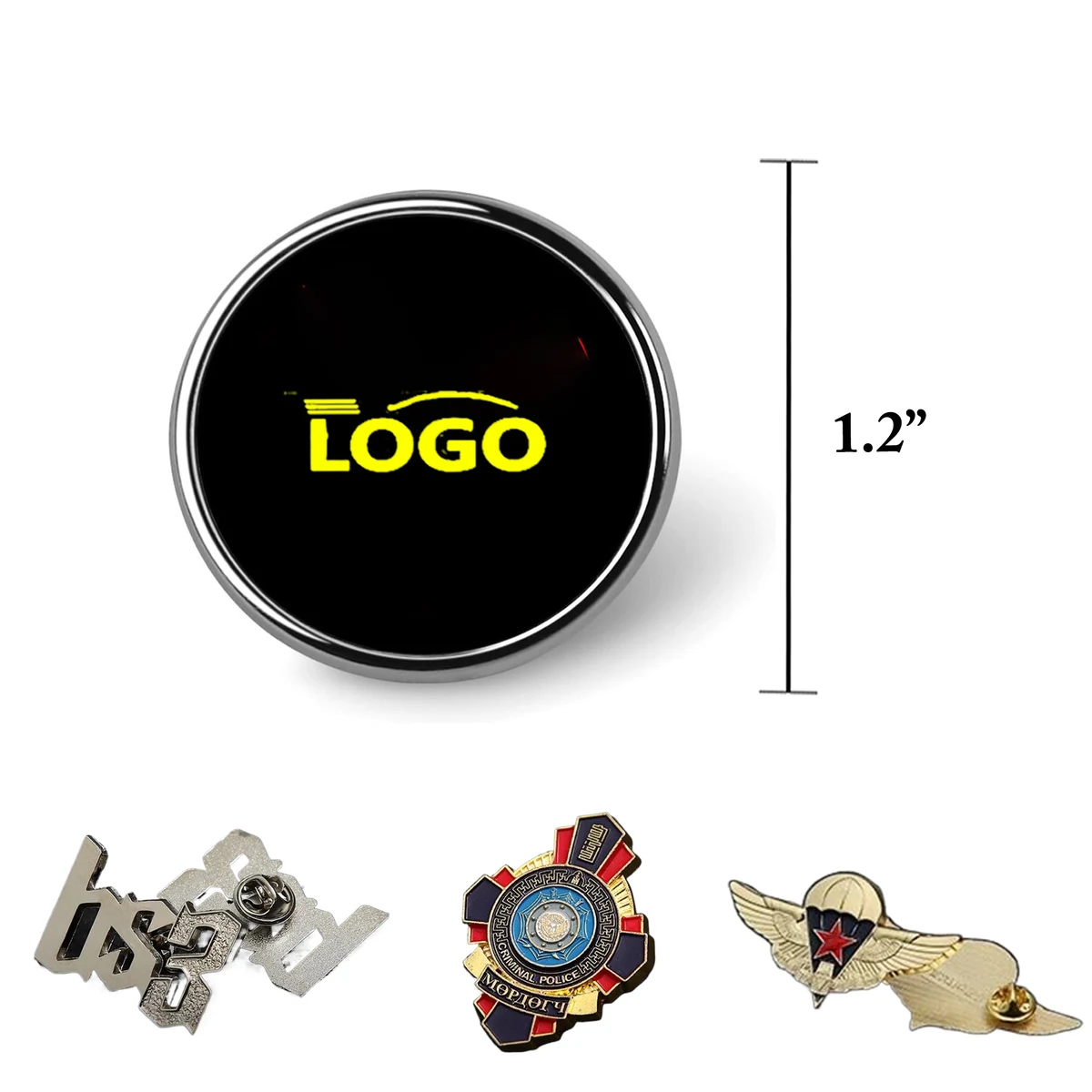 Custom Metal Badge Pin And Medal Manufacturing 1