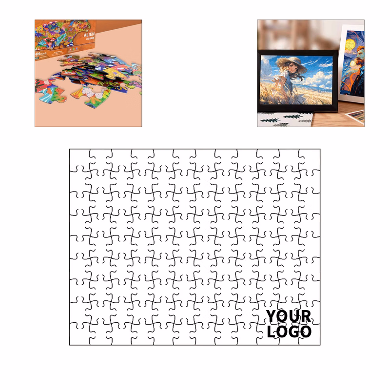 25 Piece Custom Jigsaw Puzzle With Retail Box