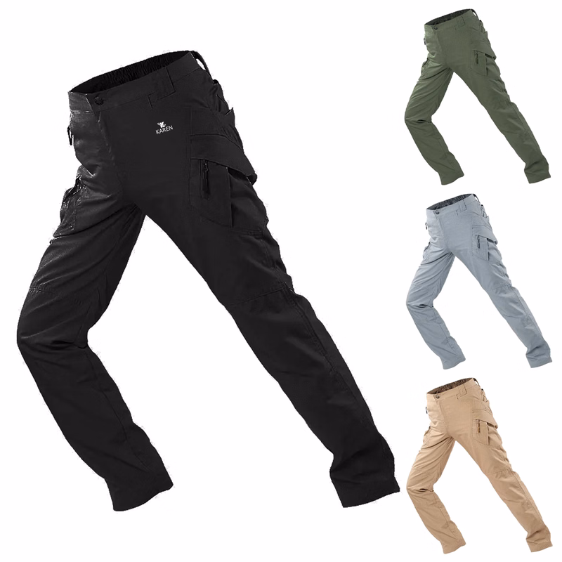 Wear-resistant Waterproof Multi-pocket Trousers