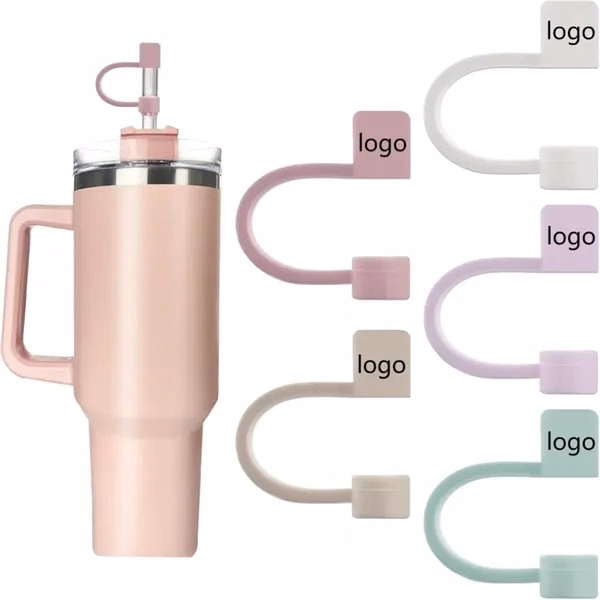 Diameter Silicone Straw Covers Cap for Commutes, Fitness and Travel