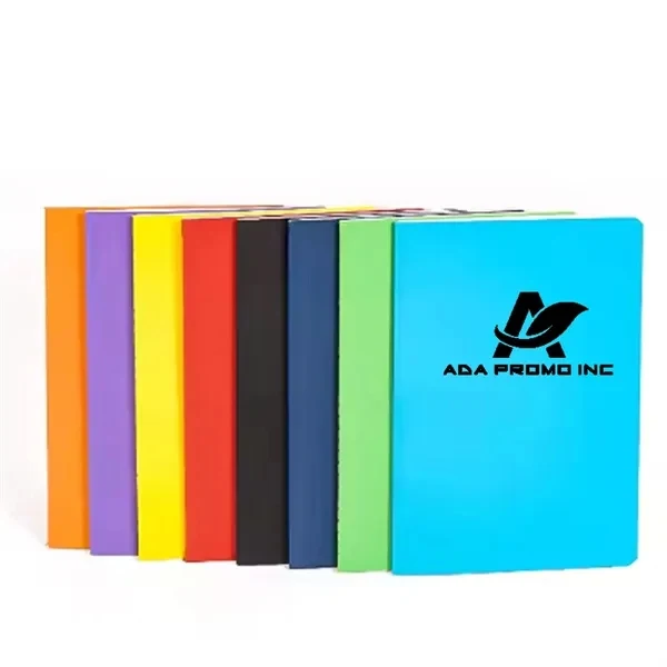 Comfortable Touch Soft-Cover Travel Journal w/ Penholder 1