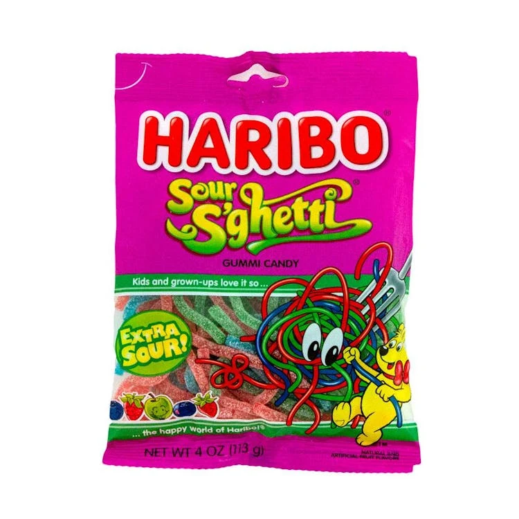 Haribo Sour S'Ghetti Candy 1