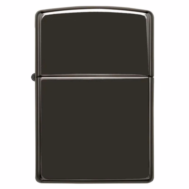 Genuine Zippo windproof lighter - High Polish Black