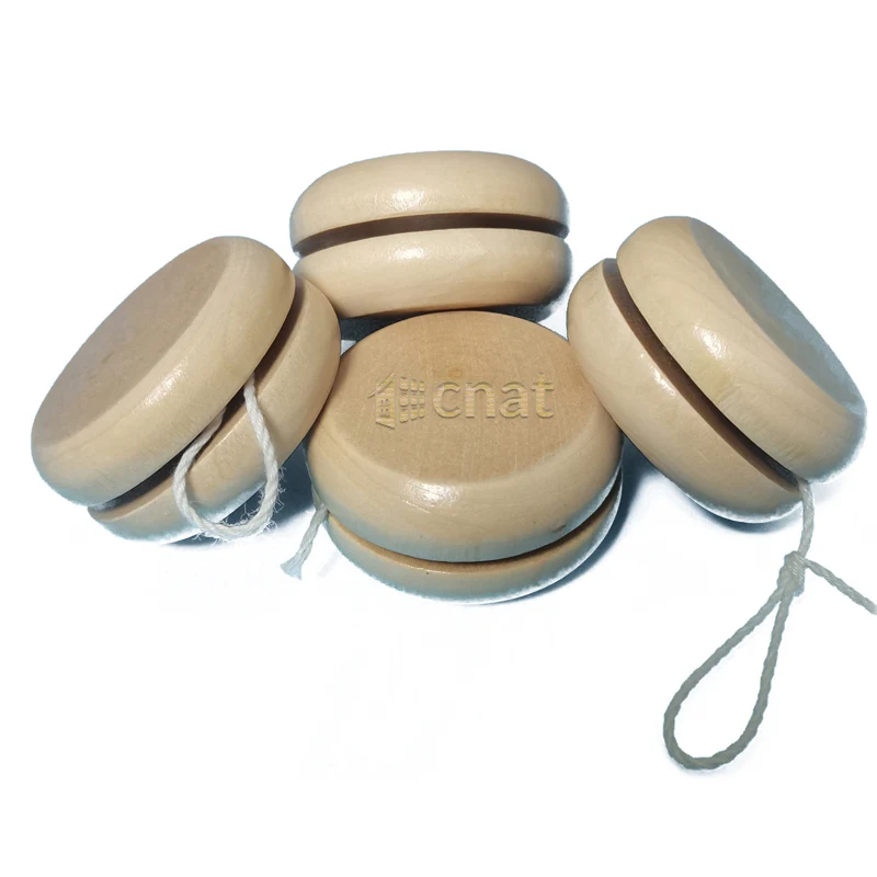 Wooden Yoyo Ball Logo Printing 1