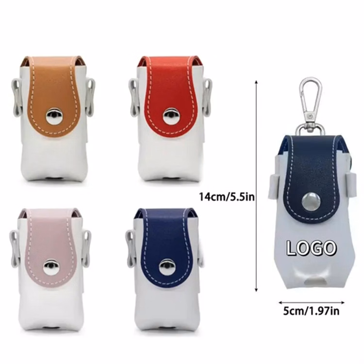 PU Leather Mini Golf Ball Waist Bag