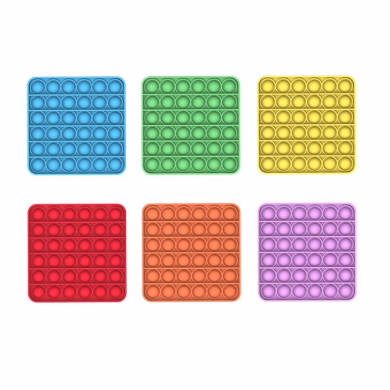 Square Shaped Push Bubble Pop / Fidget Toy