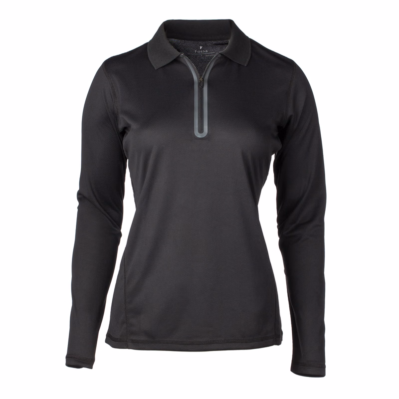 Ladies' Riviera Long Sleeve Polo Shirt