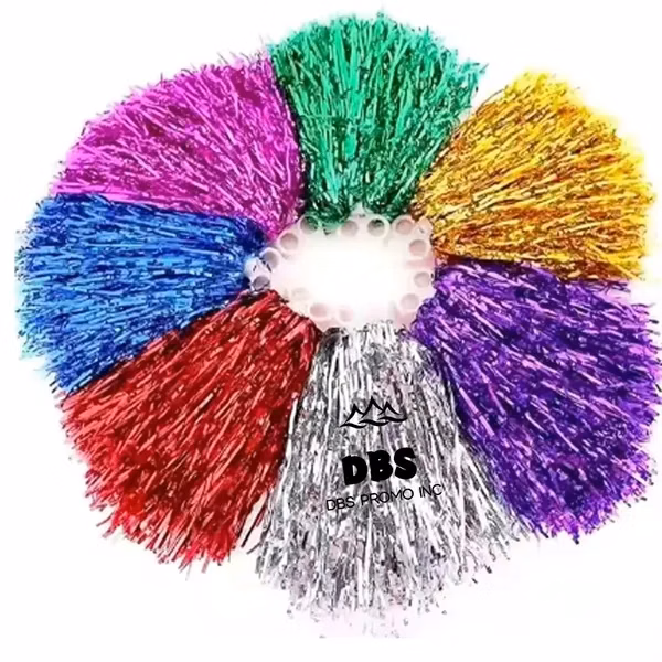 Vibrant Cheerleading Pompoms 9 1/2" - Ignite the Spirit