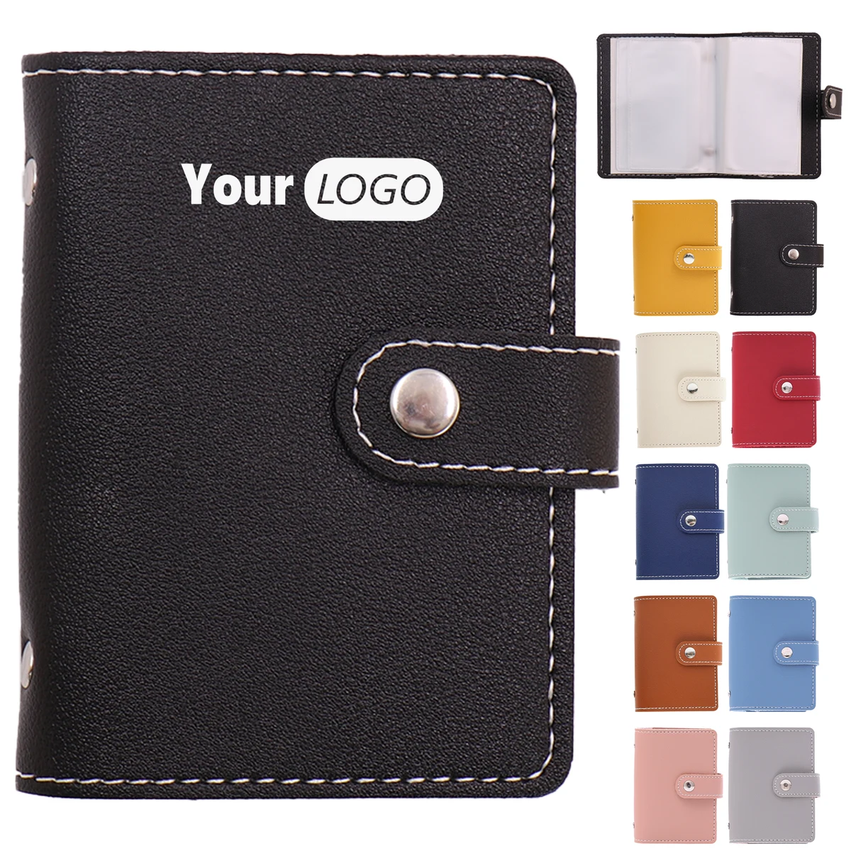 Pu Multi Slot Anti-Theft Id Card Holder Package 1