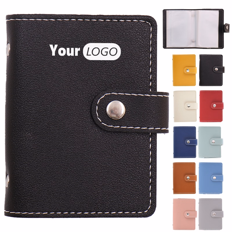 Pu Multi Slot Anti-Theft Id Card Holder Package