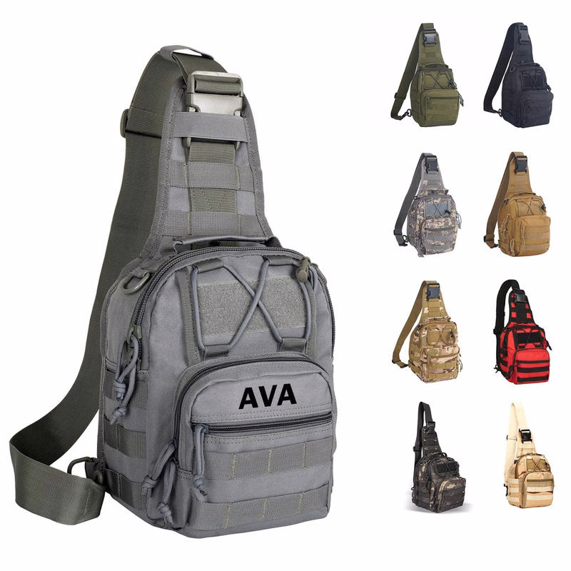 Oxford Cloth Tactical Shoulder Chest Bag