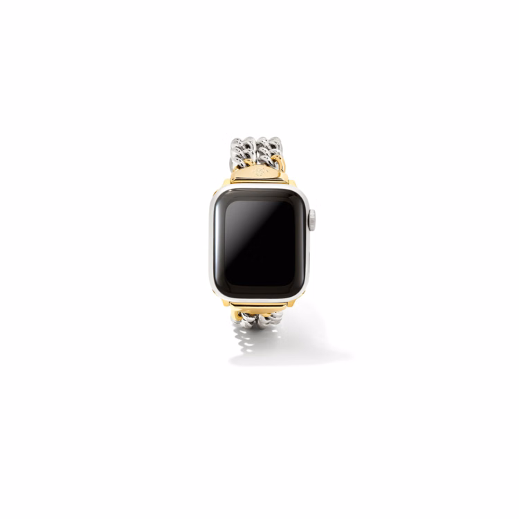 Kendra Scott Whitley Two Tone Double Chain Watch Band