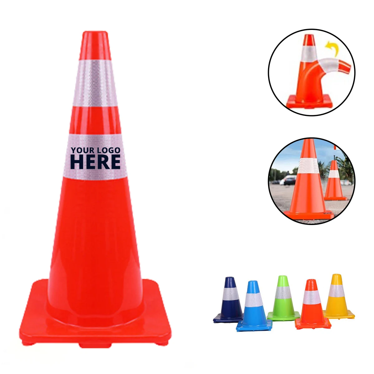 12" Reflective Cone 1
