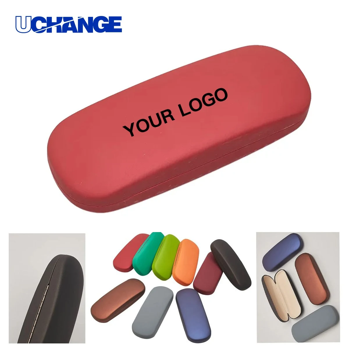 Compact PU Eyeglasses Case for Travel 1