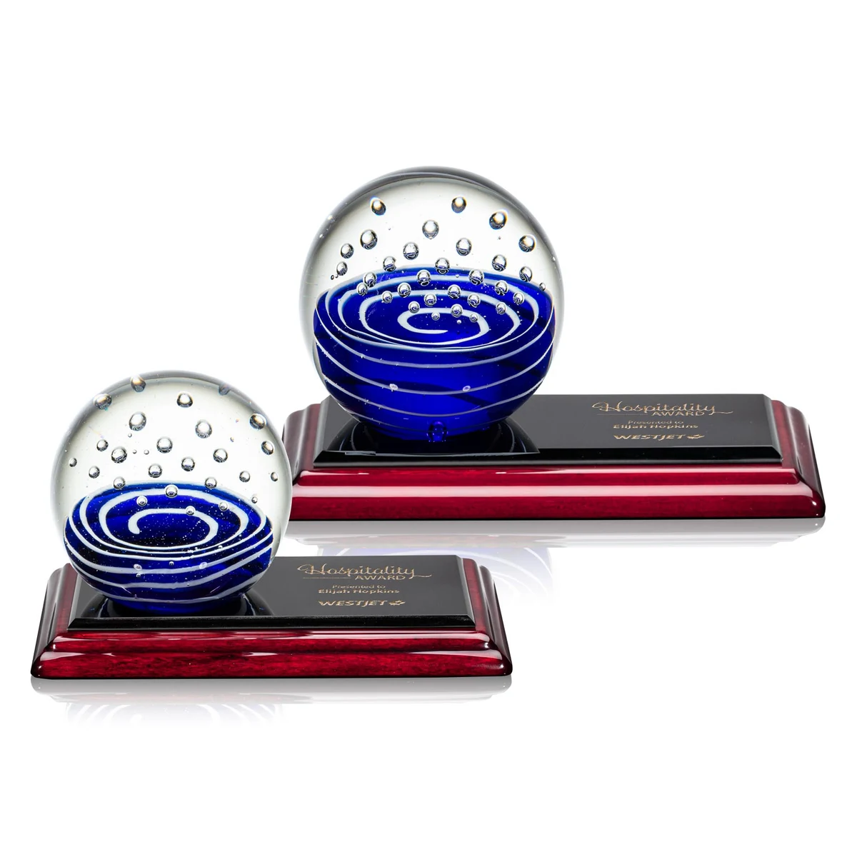Tranquility Award on Rosewood Base 1
