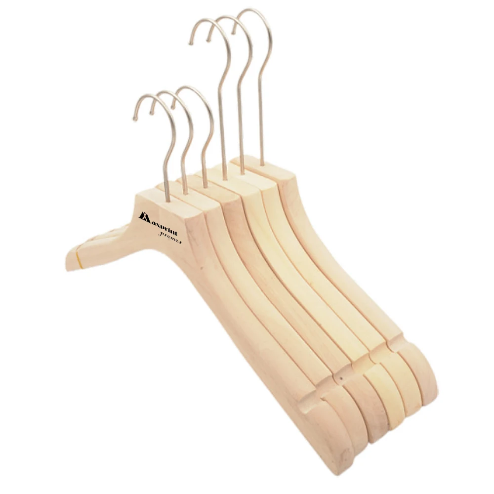 Solid Wood Adult Hanger 1