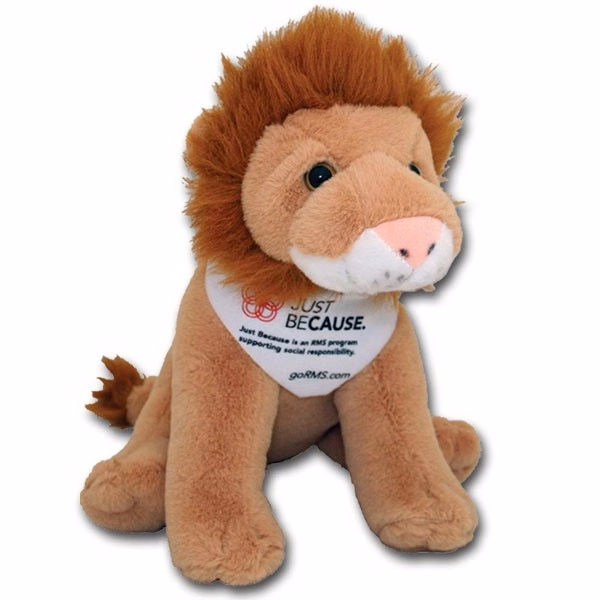 9" In The Zoo Stuffed Lion