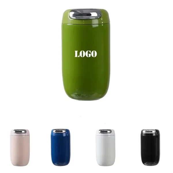 316 Stainless Steel Coffee Thermos for Commutes, Fitness and Travel, custom water bottle with logo imprint 1