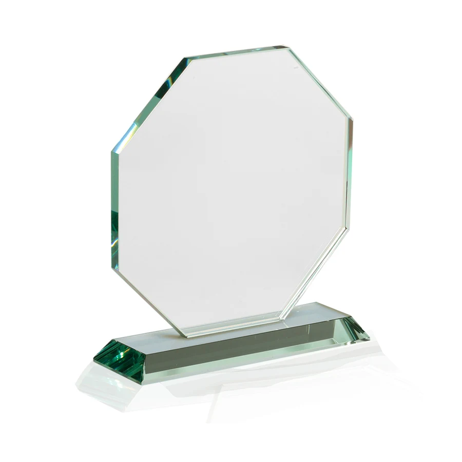 Octagon Glass Recognition Award 1