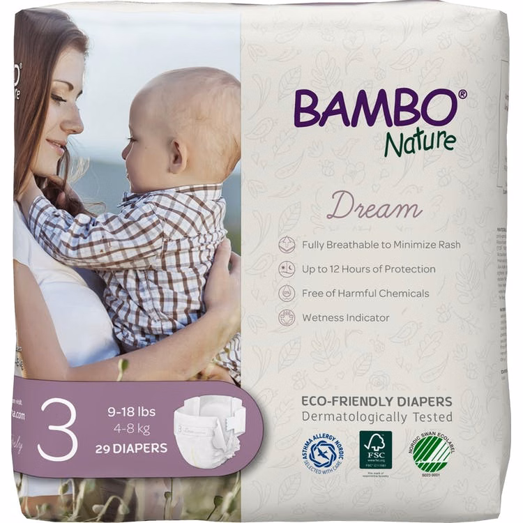 Baby Diapers - 29 Count Size 3 9-18 Lbs.