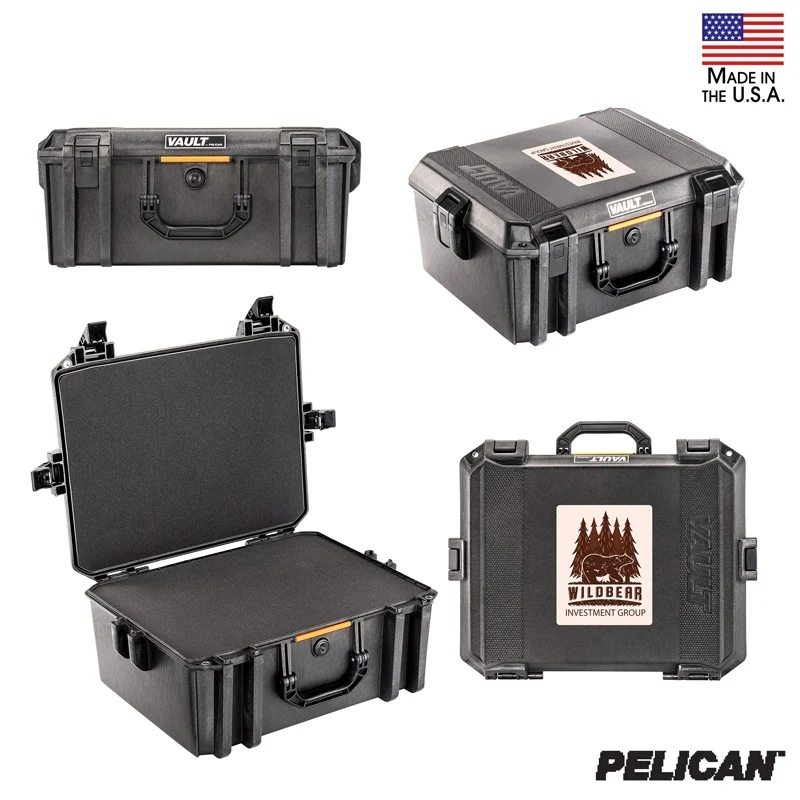 Pelican™ V550 Vault Case, custom luggage with logo imprint 1