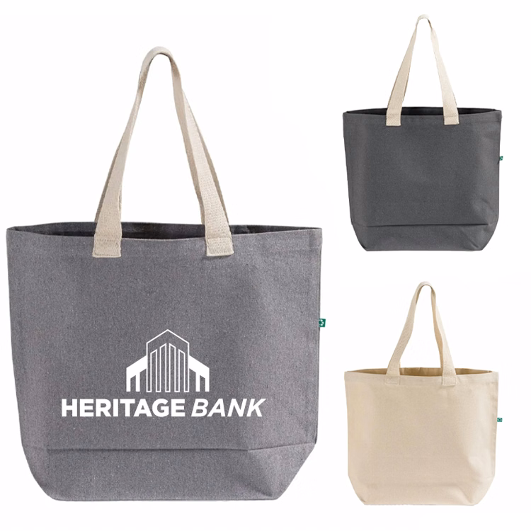 Trillium Trend Recycled Canvas Tote Bag