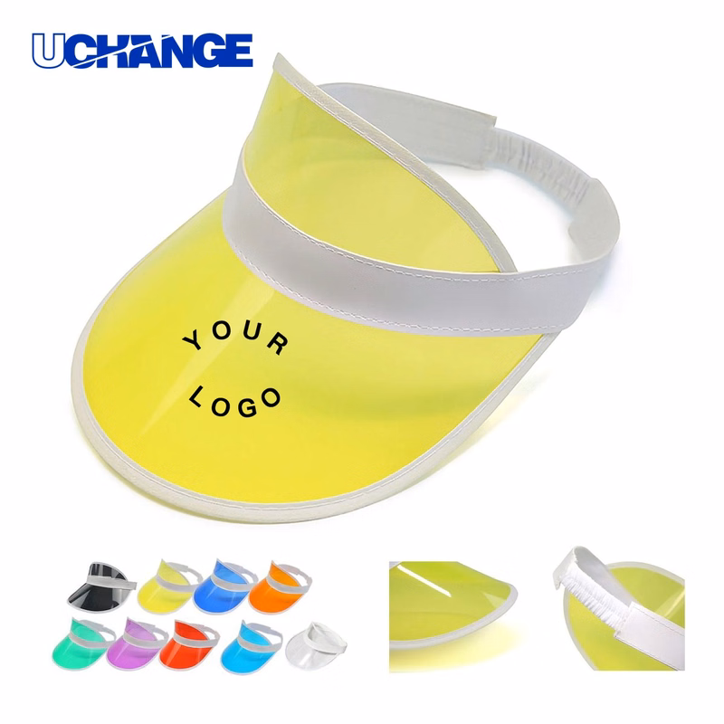Lightweight Plastic Visor Cap Headwear for Outdoor Activities