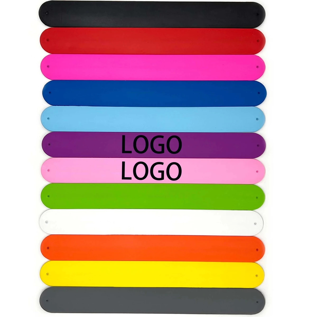 Silicone Slap Wristband 1
