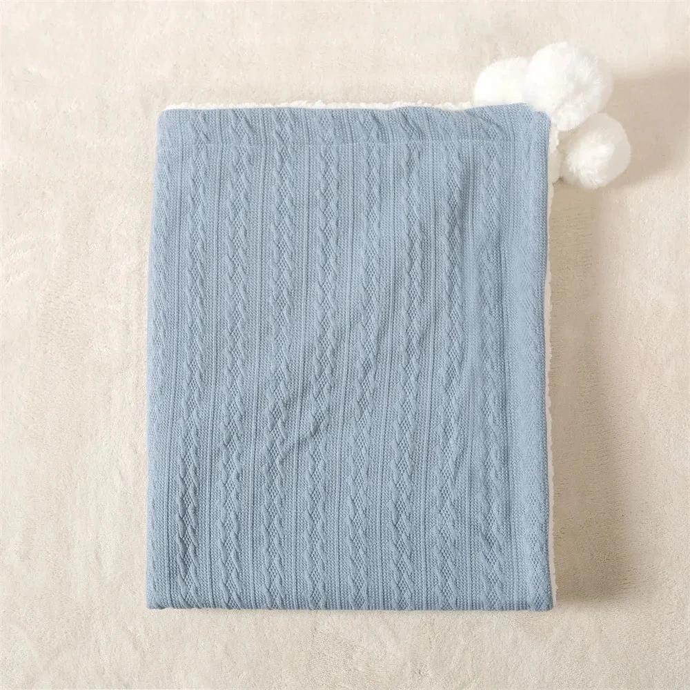 Embroidered Fleece Baby Blanket 1