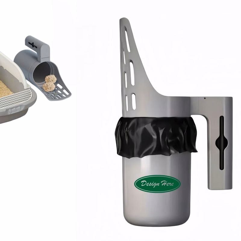 Cat Litter Sifting Scoop With Waste Bin