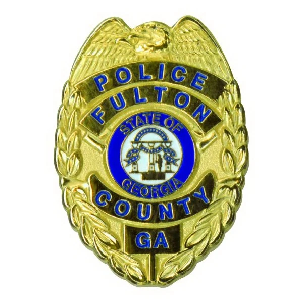 1.75" Custom Die Struck Hard Enamel Cloisonne Pin 1