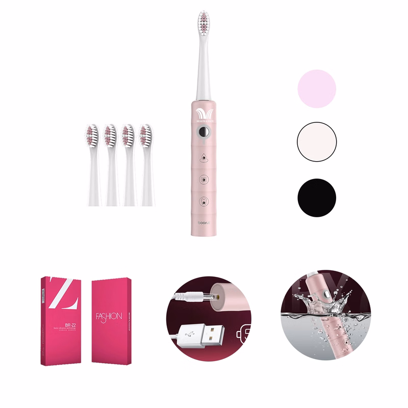 Electric Toothbrush with Sonic Tooth brush Head, Deep Clean