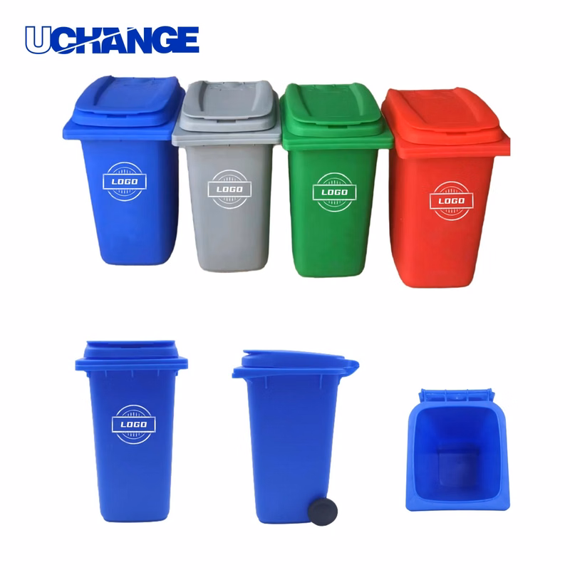 Mini Desk Trash Can Pen Holder Organizer