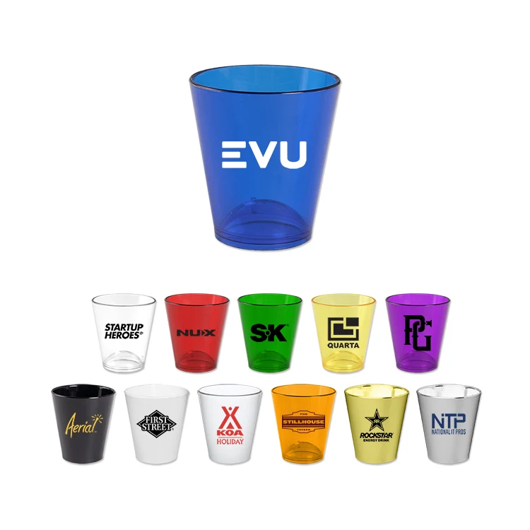 1.5 Oz Plastic Standard Shot Glass 1