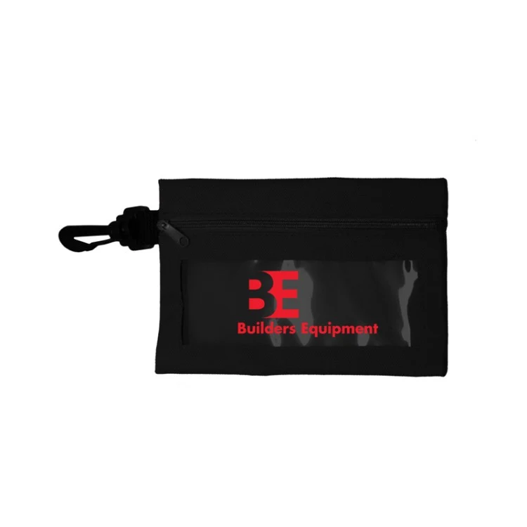 VIEW-ALL UTILITY POUCH WITH CLIP 1