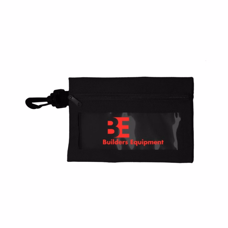 VIEW-ALL UTILITY POUCH WITH CLIP