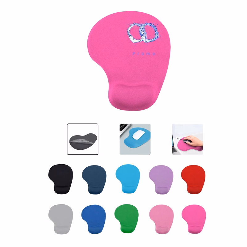 MOQ50 Office Silicone Wrist Rest Mouse Pad