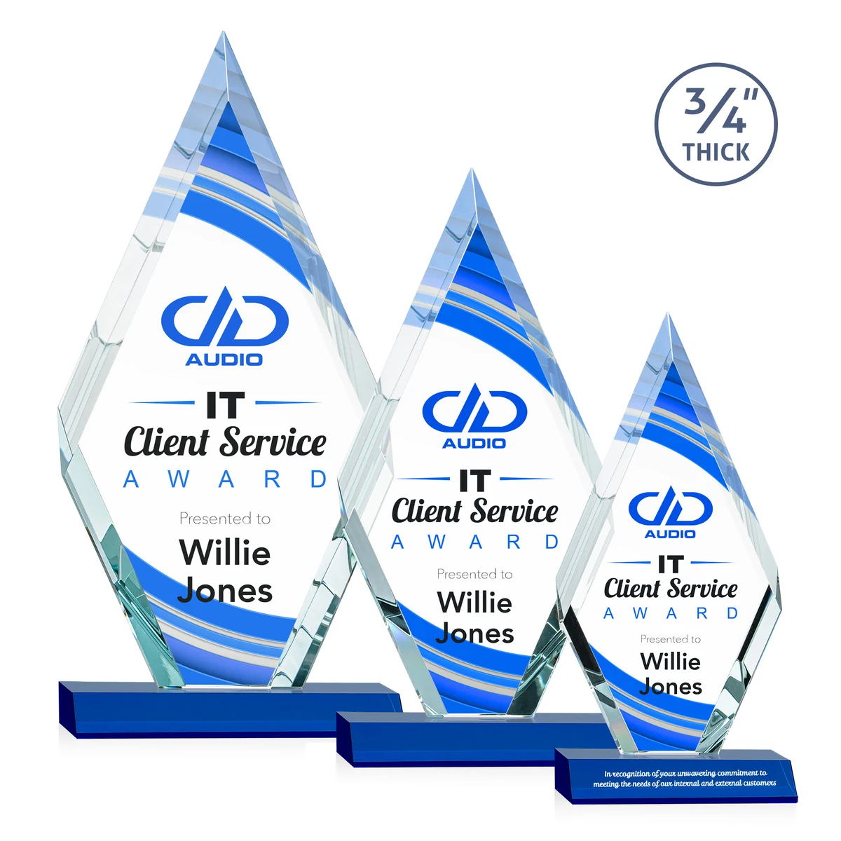 Richmond VividPrint™ Award - Blue 1